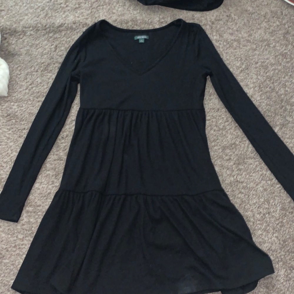 Target long sleeve flowy dress